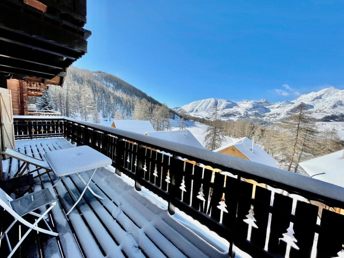 Chalet Aneloup Vue D'Exception A La Joue Du Loup เลอเดโวลุย ภายนอก รูปภาพ